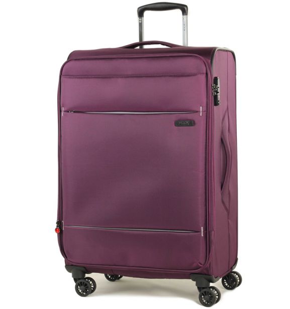 Cestovní kufr ROCK TR-0161/3-M - fialová
