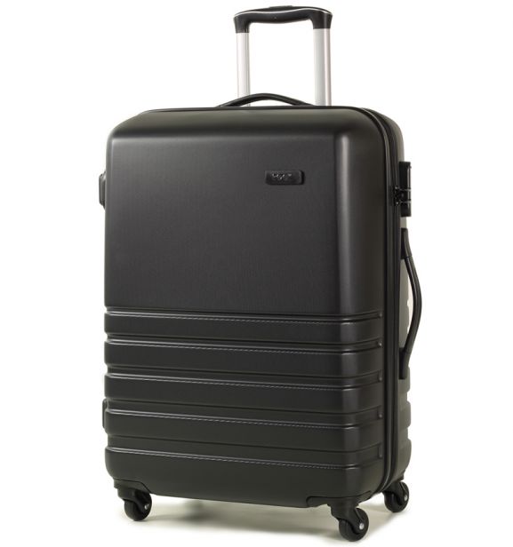 Cestovní kufr ROCK TR-0169/3-M ABS - černá