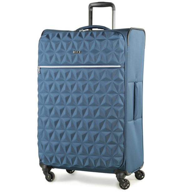 Cestovní kufr ROCK TR-0207/3-L - modrá