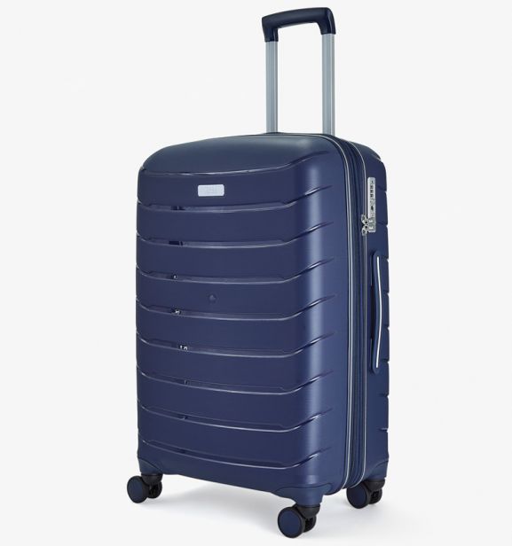 Cestovní kufr ROCK TR-0241/3-M PP - tmavě modrá