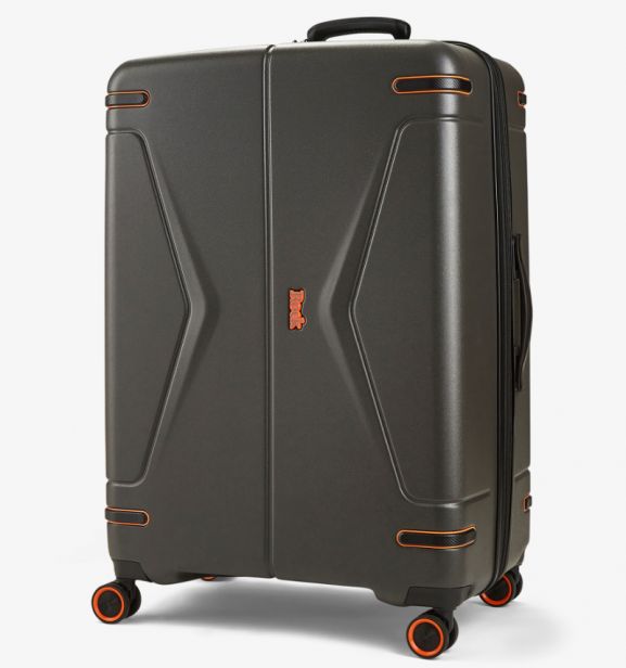 Cestovní kufr ROCK TR-0251/3-L ABS - charcoal