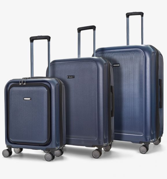 Sada cestovních kufrů ROCK Austin PP - tmavě modrá