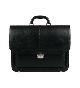 Aktovka REAbags 7253-TR - černá/nikl
