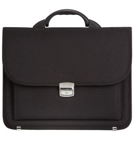 Aktovka REAbags 7416-T - černá/nikl