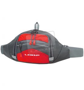 Ledvinka LOAP CLIP BAG - červená/šedá