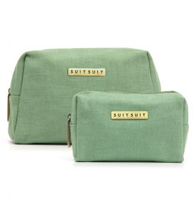 Sada obalů na kosmetiku SUITSUIT AS-71103 Basil Green
