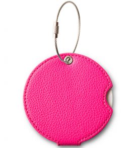Jmenovka na kufr Addatag PU - Bubbelgum pink
