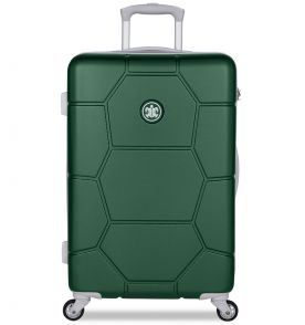 Cestovní kufr SUITSUIT TR-1262/3-M ABS Caretta Jungle Green - 2. jakost