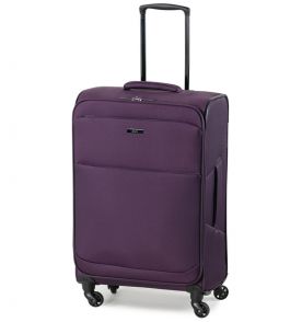 Cestovní kufr ROCK TR-0205/3-M - fialová