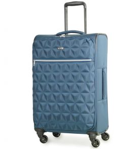 Cestovní kufr ROCK TR-0207/3-M - modrá