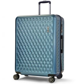 Cestovní kufr ROCK TR-0192/3-L ABS/PC - modrá