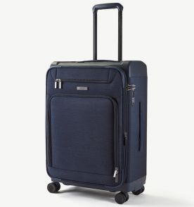 Cestovní kufr ROCK TR-0206/3-M PP - tmavě modrá