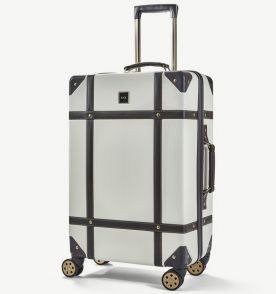 Cestovní kufr ROCK TR-0193/3-M ABS - krémová - 2. jakost