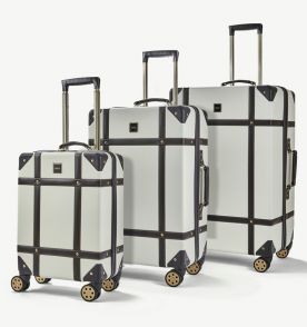 Sada cestovních kufrů ROCK TR-0193/3 ABS - krémová