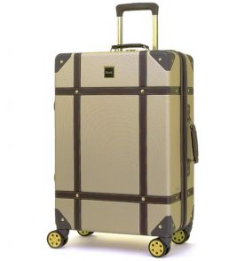 Cestovní kufr ROCK TR-0193/3-M ABS - zlatá