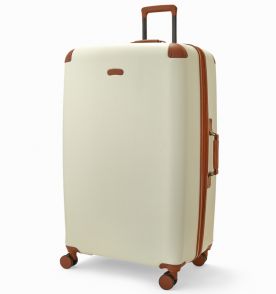 Cestovní kufr ROCK TR-0219/4-XL ABS/PC - krémová