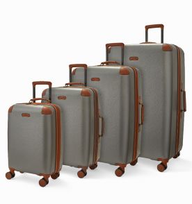 Sada cestovních kufrů ROCK TR-0219/4 ABS/PC - šedá