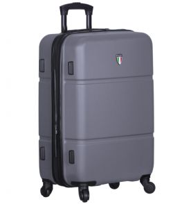 Cestovní kufr TUCCI T-0117/3-L ABS - charcoal