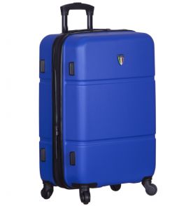 Cestovní kufr TUCCI T-0117/3-L ABS - modrá