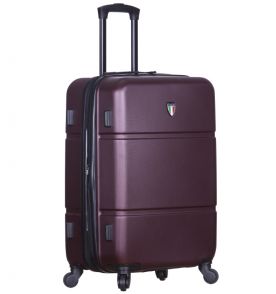 Kabinové zavazadlo TUCCI T-0117/3-S ABS - vínová