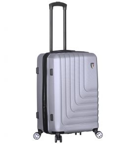 Kabinové zavazadlo TUCCI T-0128/3-S ABS - stříbrná