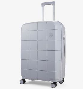 Cestovní kufr ROCK Pixel M PP - šedá