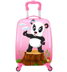 Dětský kufr TUCCI KIDS Peppy Panda T0501 - II. jakost