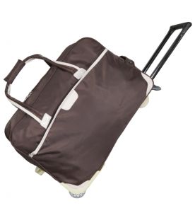 Cestovní taška na kolečkách METRO LL241/23" - hnědá