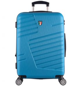 Cestovní kufr TUCCI Boschetti T-0278/3-L ABS - modrá